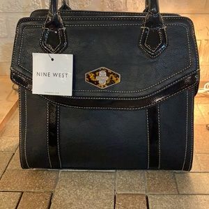 Nine West Black Leather Purse, never used!!